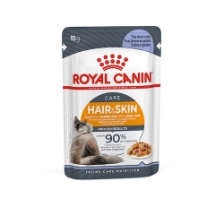 ROYAL CANIN HAIR&SKIN W GALARETCE SASZETKA 12szt x 85g